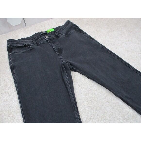 DU/ER Jeans Mens 36 Black Charcoal L2X Slim Fit Stretch Denim Casual Duer 36x30 - Picture 4 of 13